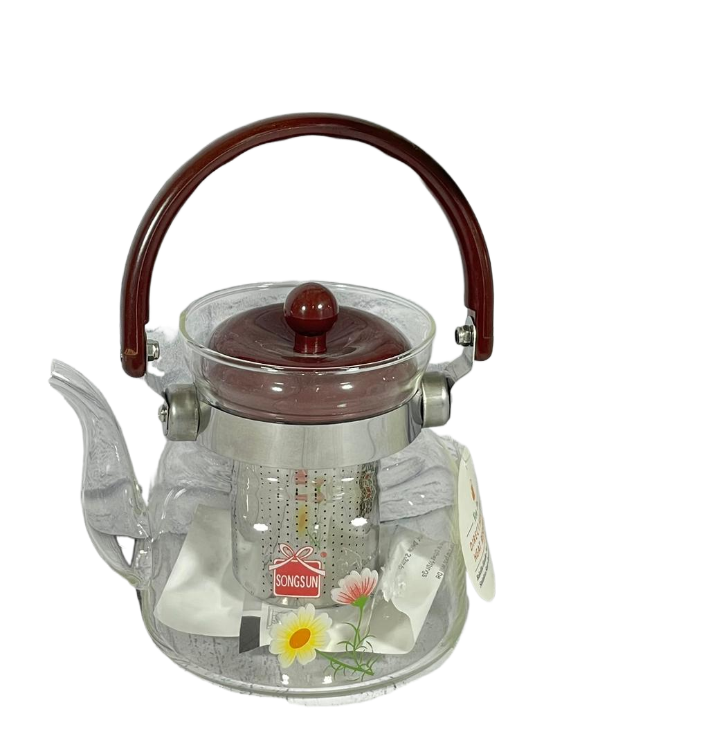 قوری پیرکس 600 میلی لیتری دسته رو