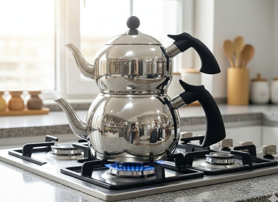 کتری قوری استیل ام جی اس MGS